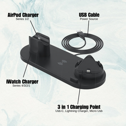 6 in 1 Charging Station